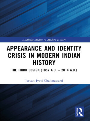 cover image of Appearance and Identity Crisis in Modern Indian History